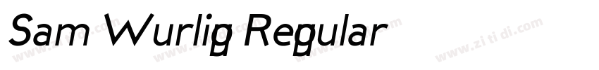 Sam Wurlig Regular字体转换